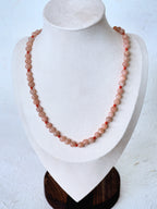 Glint Necklace - Sunstone & Red Coral
